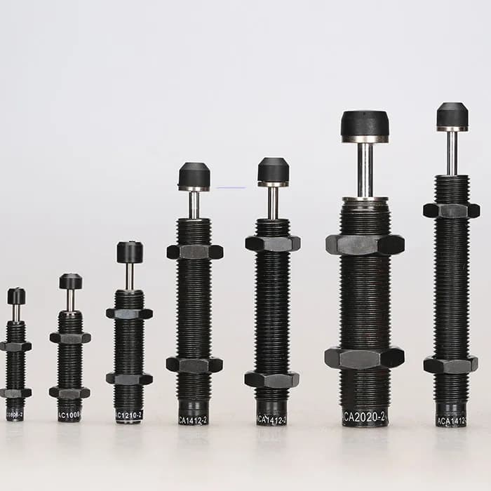Ammortizzatore idraulico pneumatico AC0806 AC1008 AC1210 AC1412 AC1416 Tampone idraulico a compensazione automatica
