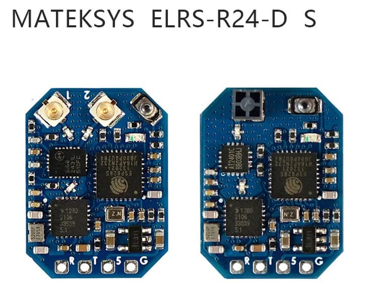 MATEK expressrs ELRS-R24-D / ELRS-R24-S 2.4GHZ ELRS receiver for long-range FPV racing drone