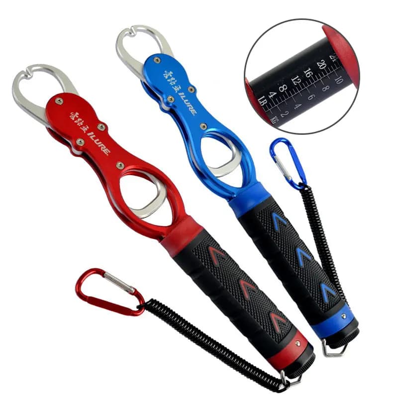 AS Fish Lip Gripper Assist con Pilers per bilance supporto professionale in lega di alluminio Grabber Grip Tool Lure attrezzatura da pesca
