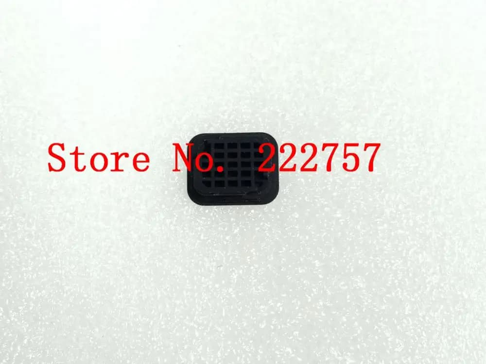 NUOVO Originale Per Panasonic DMC-GH4 AG-GH4 GH4 Quadrato Coperchio Inferiore Terminale In Gomma Coperchio Tappo In Gomma Coperchio Porta Parte di Riparazione Della Fotocamera