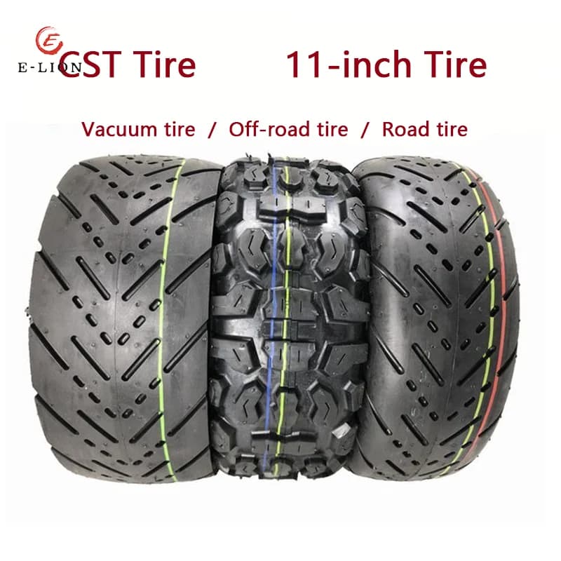 Coolride CST Pneumatico Scooter Elettrico da 11 Pollici Esterno 90/65-6.5 Vuoto Interno e Strada per Zero x