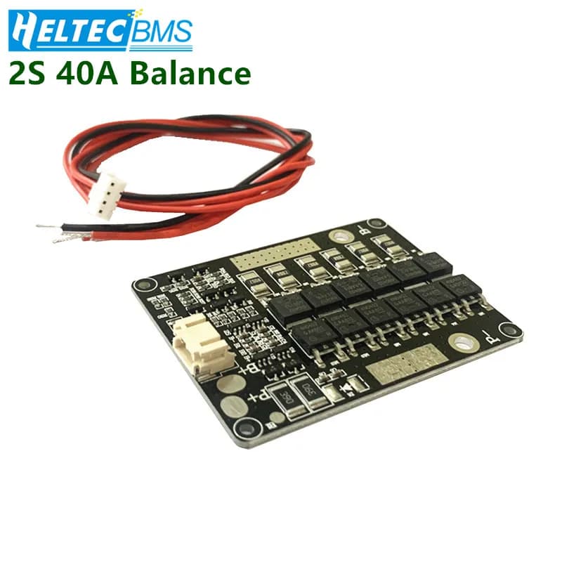 2S 40A BMS equilibrata 7.4V 8.4V li-ion NCM BMS/3.2v lifepo4 batteria Al Litio ferro fosfato bordo di protezione