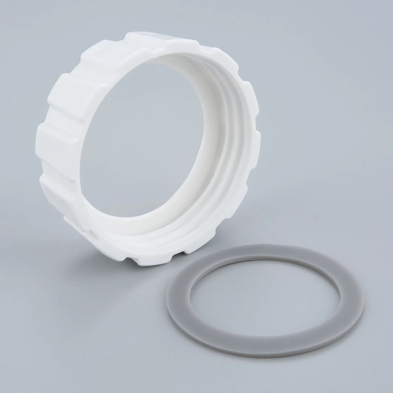 2 pz/set frullatori Base tappo inferiore con guarnizione di tenuta Set adatto per Hamilton Beach Blender parti di ricambio per frullatore da cucina bianco