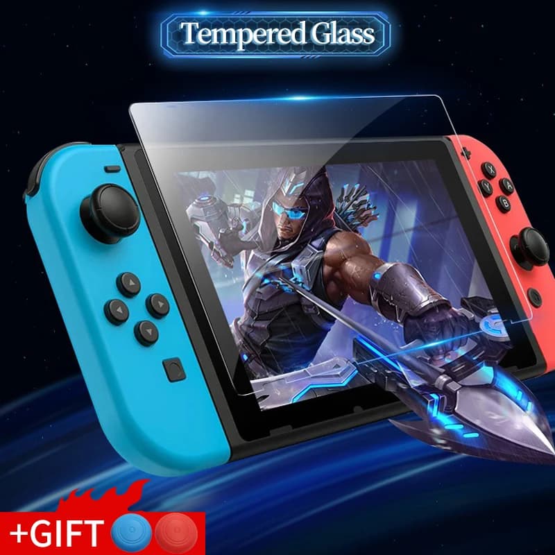 Proteggi schermo Protezione in vetro per Nintendo Switch Lite Pellicola protettiva temperata per Swich Face De antiproiettile