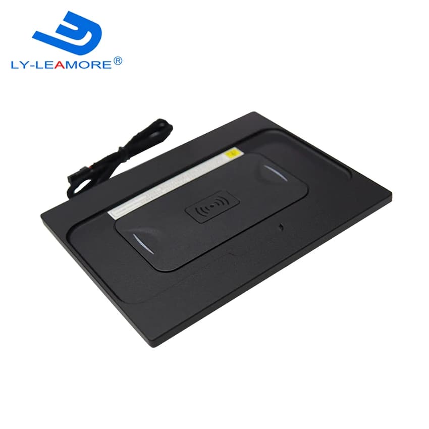 Leamore Caricabatterie rapido QI Accessori per auto per telefono cellulare per Camry 2018-2020 Caricabatterie wireless Decvice