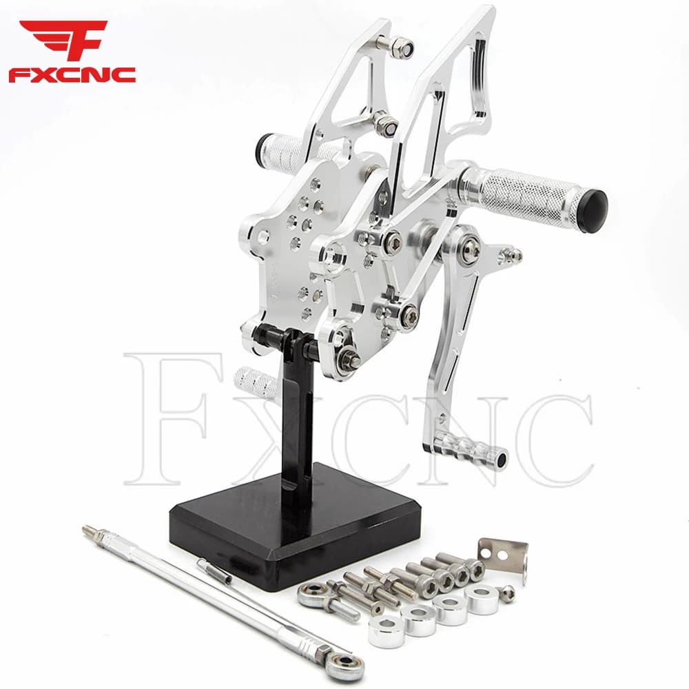 For KAWASAKI NINJA300 NINJA 300 NINJA300R 2013-2017 Motorcycle Adjustable Rearsets Footpeg Rear Sets CNC Aluminum Foot Pegs