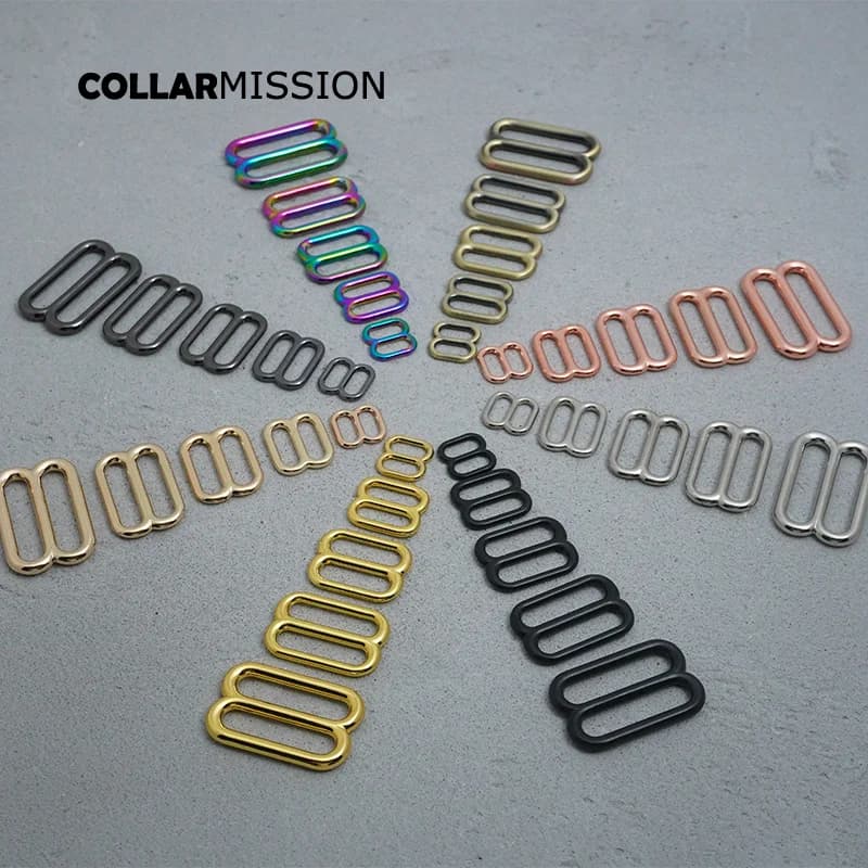 1pc metallo non saldato placcatura rullo perno fibbie di regolazione per zaini cinghie collare di cane accessorio per 10mm 15mm 20mm 25mm 30mm