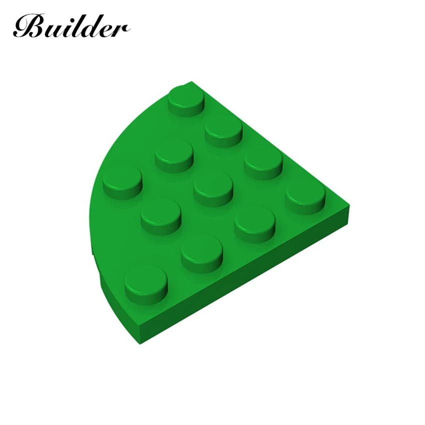 Piccolo Costruttore Blocchi di Costruzione Tecnologici Mattoni FAI DA TE 4x4 Arco Rotondo Cuneo Piastra MOC Educativi Compatibile Per Bambini Giocattoli 30565
