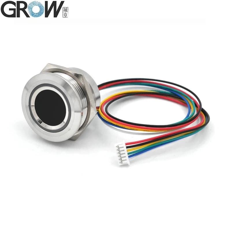 R503-5V RGB LED DC5V UART Interface MX1.25-6pin Waterproof Capacitive Digital Improper Module Scanner Sensor for Android Arduino