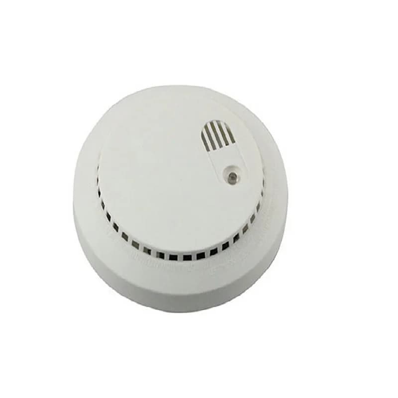 (4 pezzi) Nuovo rilevatore di fumo a doppia tensione 2026, alimentato a batteria da 9V con allarme antincendio Safearmed Security Factory da 220V