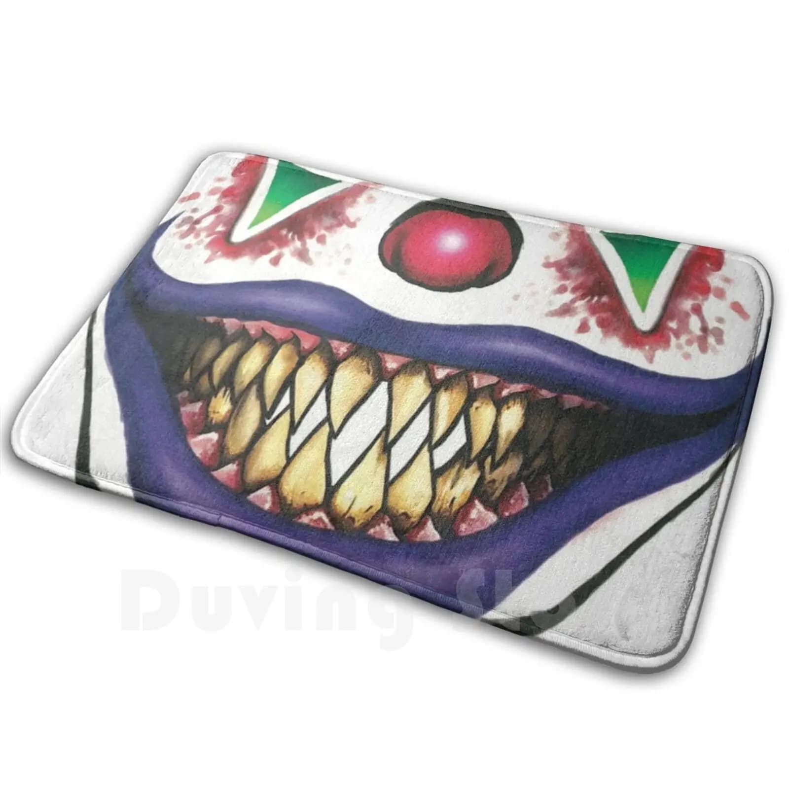 Tappetino Joker Tappeto Tappetini antiscivolo Camera da letto Sorriso Scaly Tappeto da clown