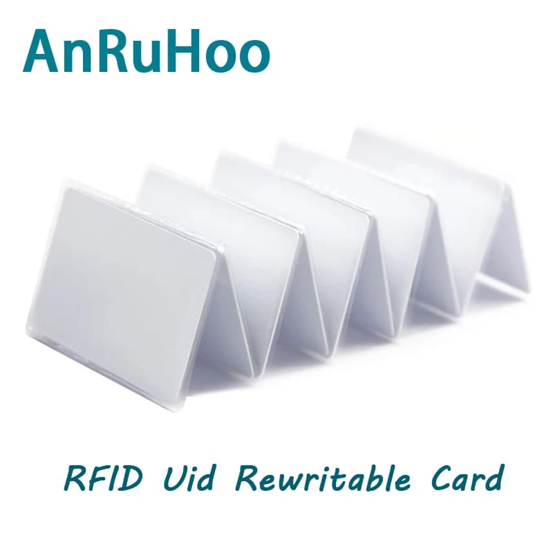 5/10PCS UID Smart Chip Chiave RFID Copia Token 13.56Mhz NFC Duplicatore Badge 1K S50 Copiatrice Clone Tag 0 Settore Carta riscrivibile