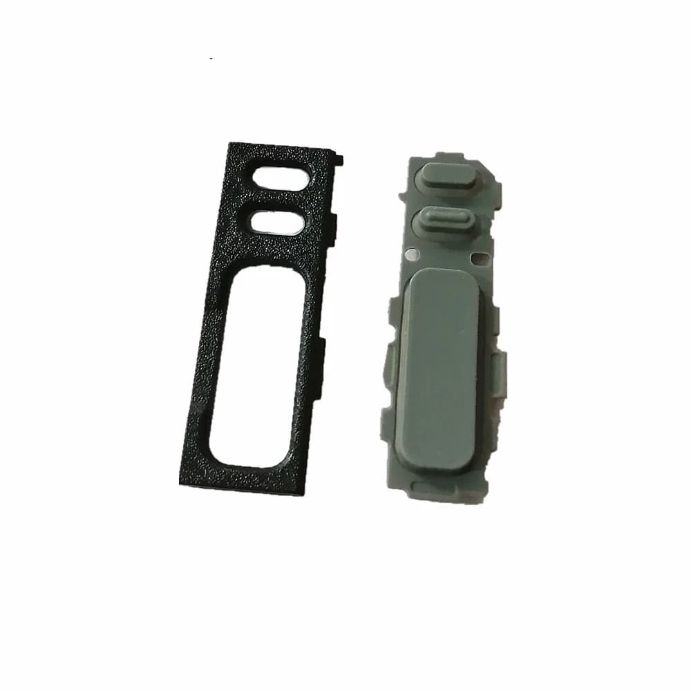 10 pz Talk (PTT TX) Lancio Chiave in Gomma-pulsante per Motorola GP88 GP300 Radio Bidirezionale Walkie Talkie Accessori