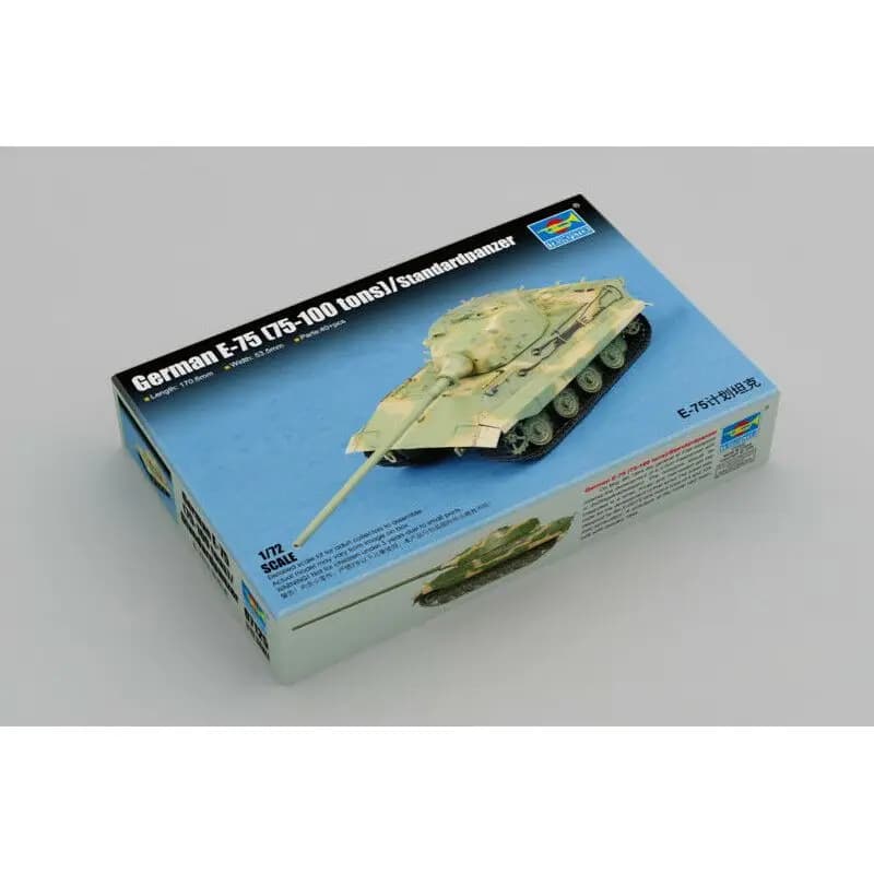 Trumpeter 07125 1/72 tedesco E-75 (75-100 tonnellate)/Standardpanzer - Kit modello in scala