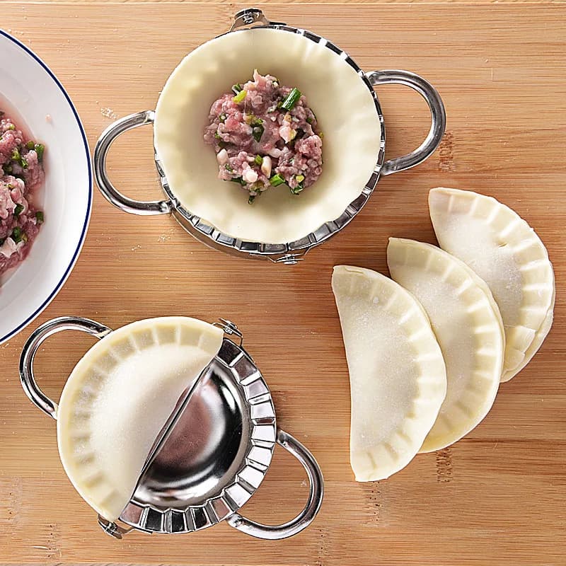 Stampo per gnocchi in acciaio inossidabile Stampo per gnocchi antiaderente Macchina per torte Pasticceria Strumenti per pasta Cucchiaio di carne Accessori per la cottura della cucina