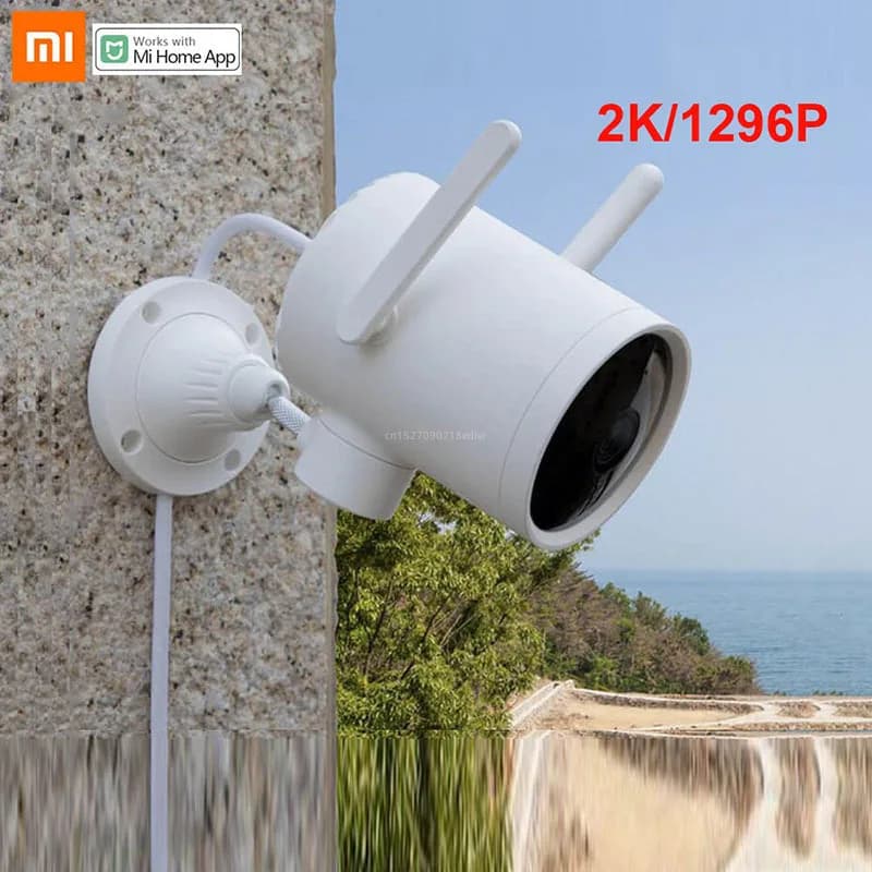 Xiaomi Smart Outdoor Camera 2K 1296P 270 angolo WIFI visione notturna impermeabile PTZ Webcam doppia Antenna segnale IP Cam N1 Smart Home