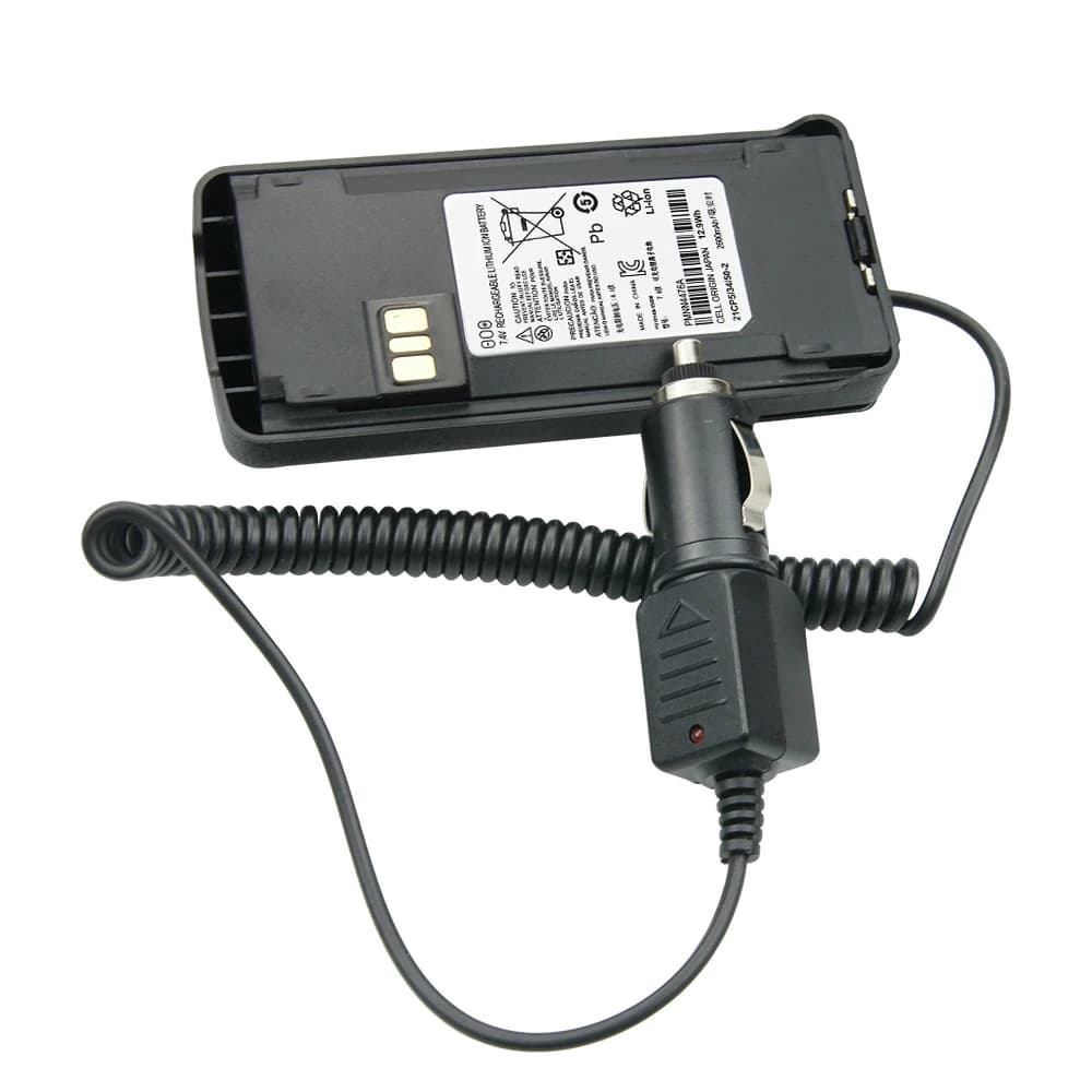 PMNN4080 Caricabatteria per auto eliminatore batteria per Motorola CP185 CP476 EP350 CP1600 CP1660 CP1200 CP1300 Radio bidirezionale