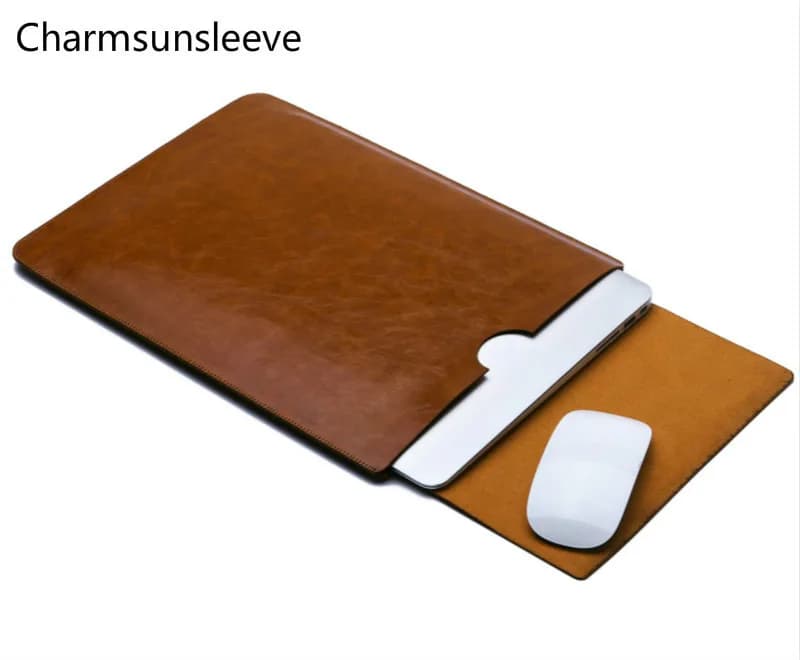 Charmsunsleeve per custodia per laptop HUAWEI MateBook GT 14, custodia per laptop in pelle microfibra