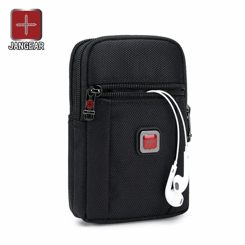 JANGEAR cell phone bag protective bag for men bag waterproof strap strap racing belt sport bag strap bag Nylon wallet