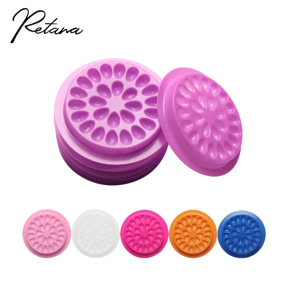 20/50 Woven Pieces, Fin Eyelash Collar Support, Neck Tray, Collar Extension Wrap, Eyelash Application Tool