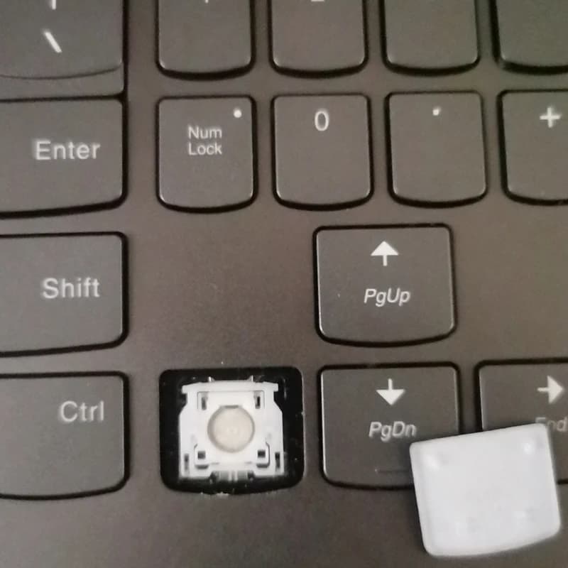 Sostituzione Keycap chiave cap & forbice Clip & cerniera per Lenovo Legion 7-15IMH05 Y730 Y730-17ICH tastiera