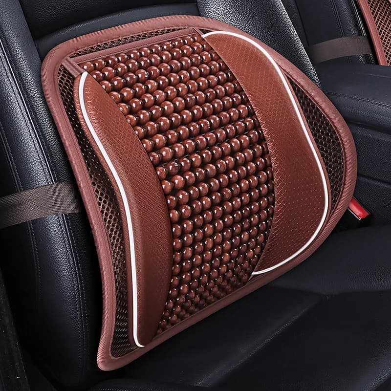 Cuscino per seggiolino auto cuscino per sedia da ufficio massaggio schienale supporto lombare cuscino in rete cuscino lombare con schienale in rete nera per conducente di auto