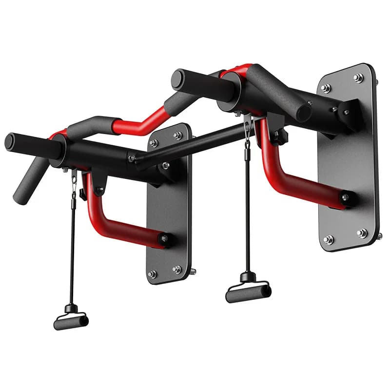 Il nuovo Foldale multifunzione rafforza le barre parallele singole pull-up stabili Attrezzatura per il fitness indoor Attrezzatura da palestra professionale