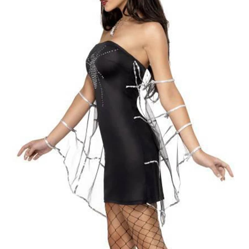 Spider Gwen Costume Symbiote Venom Carnage Stacy Cosplay Mask Hoodie Female Spider Zentai Suit Anti-Gwenom For Women