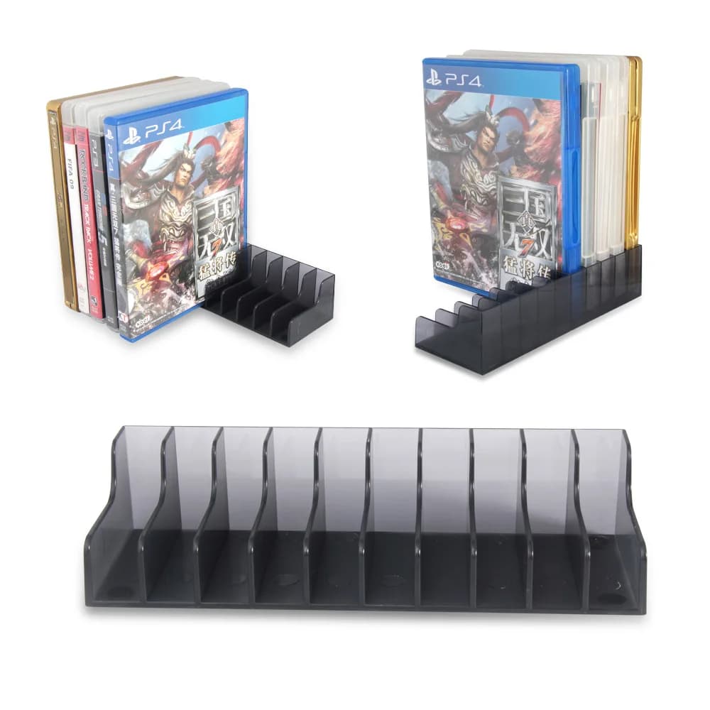 2 pezzi per PS5 PS4/Slim/Pro10 dischi di gioco supporto di archiviazione staffa di supporto per giochi per Sony Playstation 4 Play Station PS 4 accessori