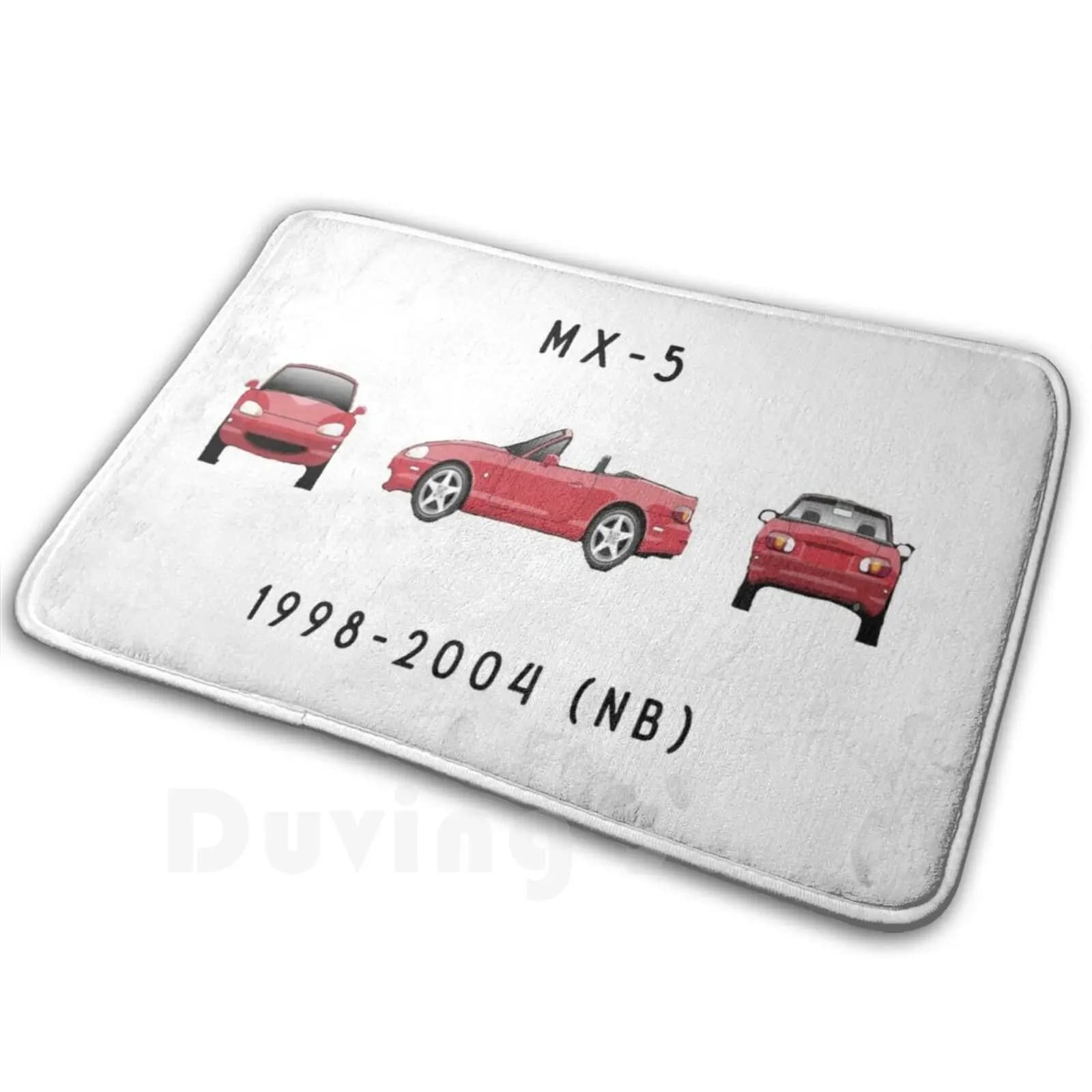 Mx5-Tappeto Tappetino Tappeto Cuscino Morbido Antiscivolo Miata Roadster Convertibile Jdm Mazda Miata Miata Pop Up Fari Alla Deriva