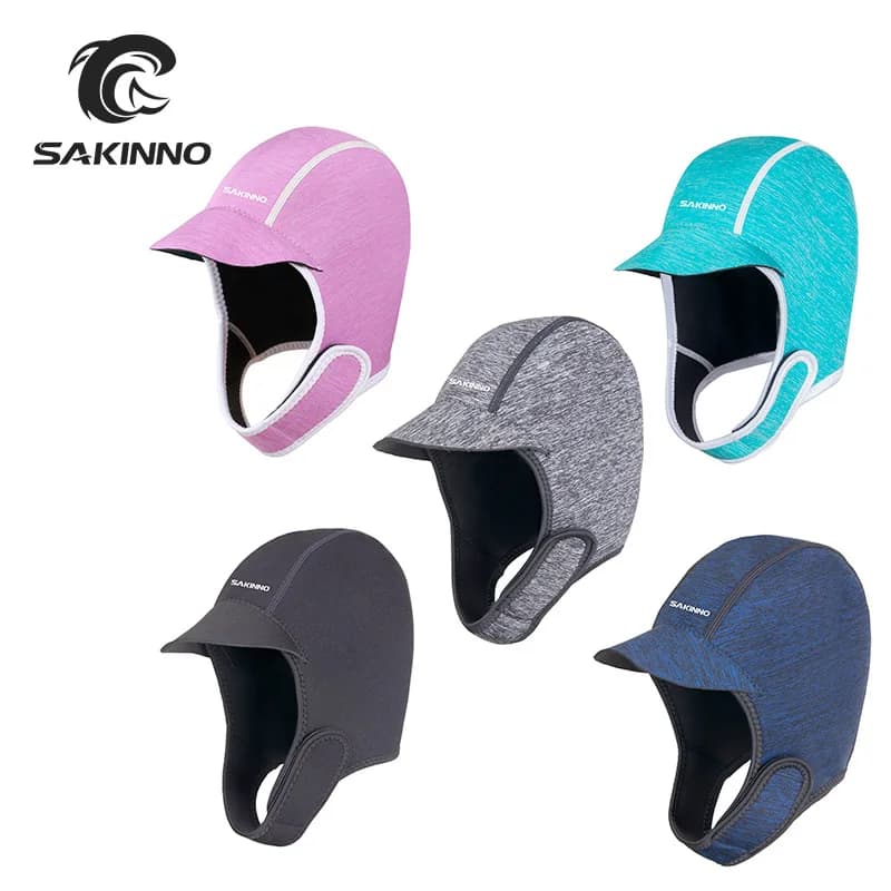 Neoprene adjustable hood for surfing, Rafting in Kayak, Snorkeling cap in canoe, quick drying hat for Snorkeling, 2mm