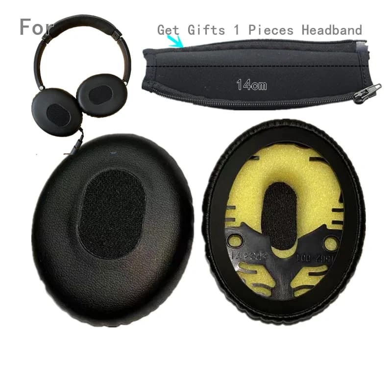 Cuscinetti auricolari in memory foam O protezione per Bose QuietComfort 3 QC3 per cuffie on-ear Bose OE1 Cuscinetti auricolari di ricambio Cuscini