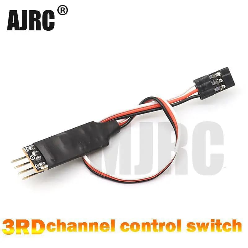 MJRC 3RD modello di luce per auto Sistema di pannelli interruttori a luce LED a 3 canali 3CH spegnimento controller luce per auto con telecomando FUTABA TQI