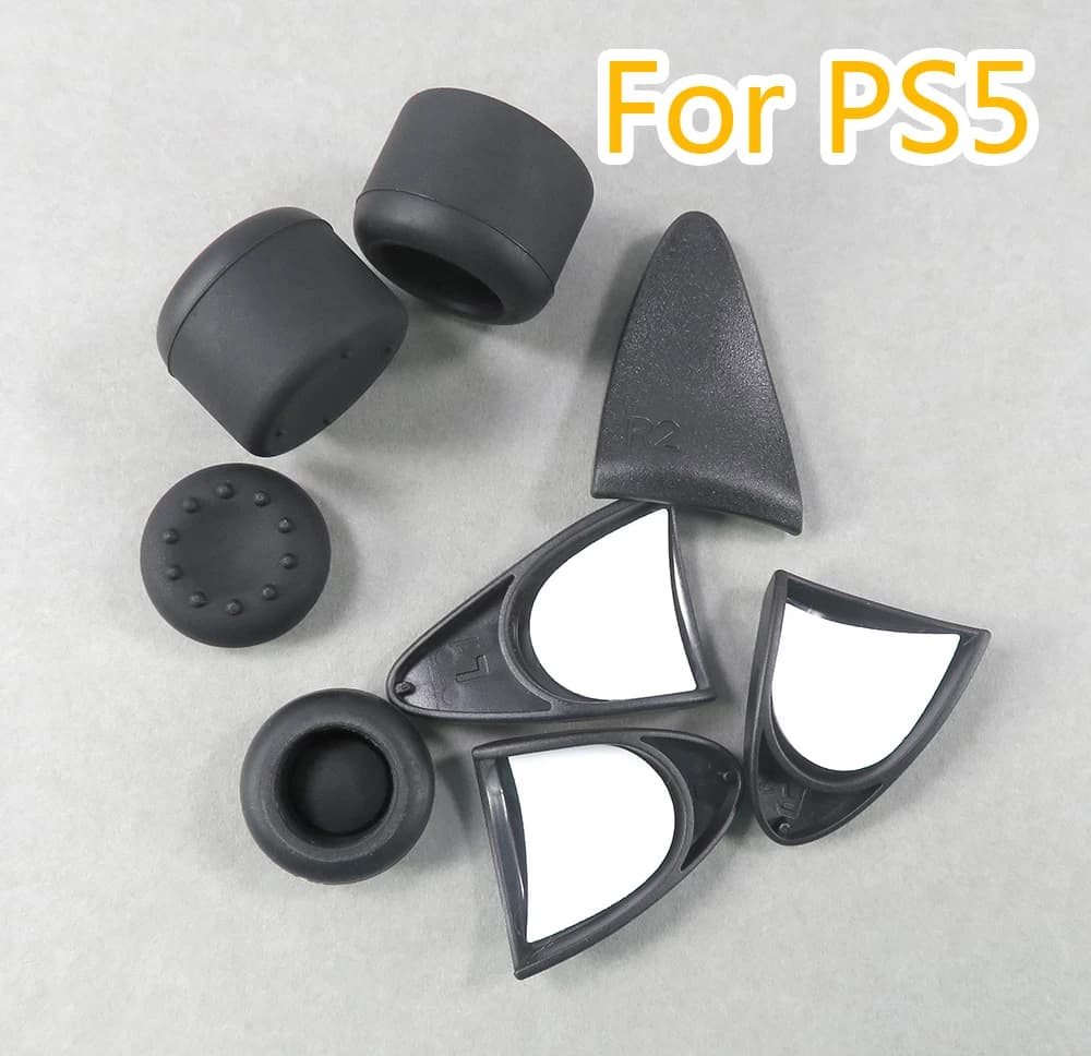 30 set Per PS5 Gamepad L2 R2 Trigger Button Rocker Cap ABS Set di pulsanti Accessori di gioco Controller Kit di pulsanti estesi