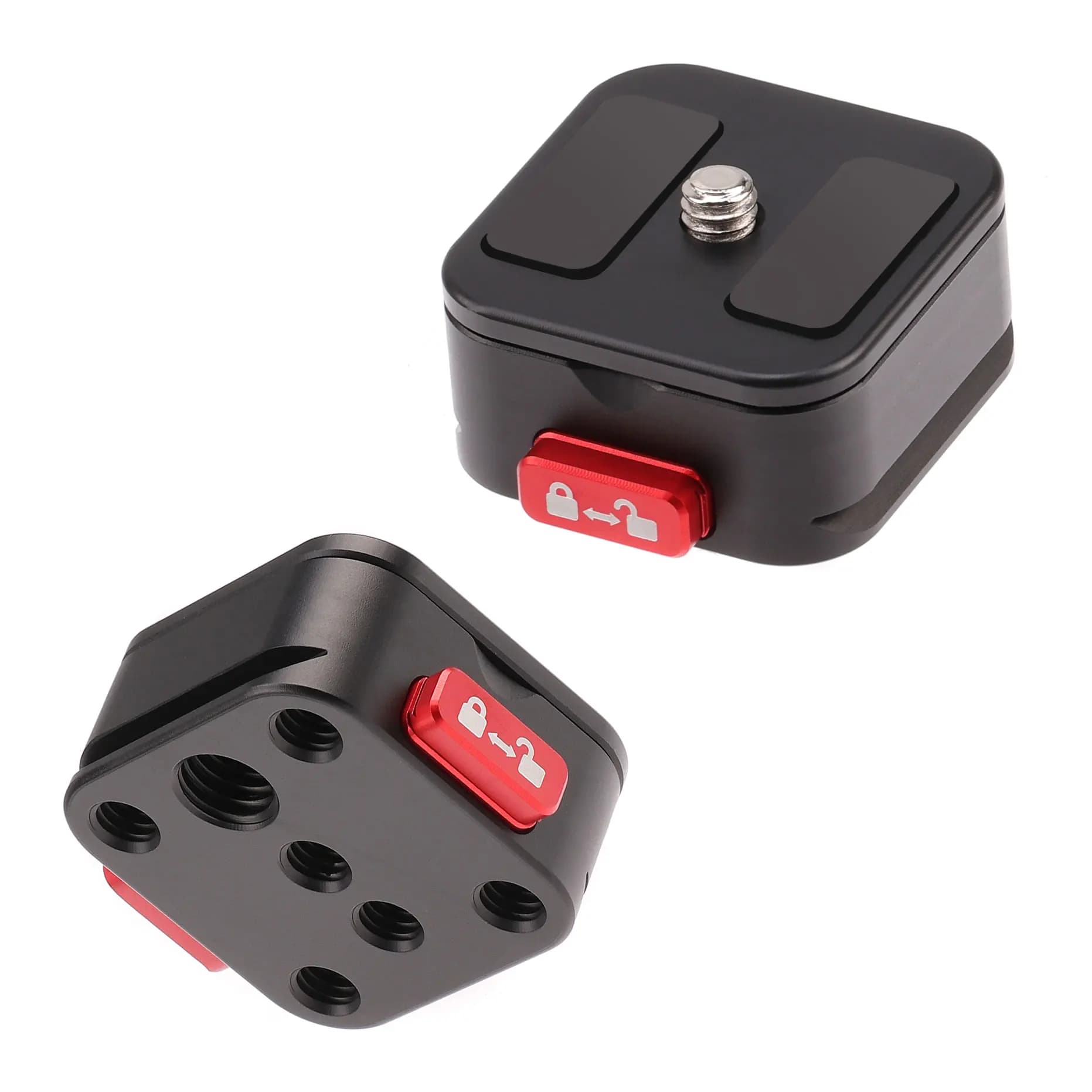 FOTGA Kit quick release clamp for Arca QR plate for mounting on tripods for Canon/Sony/Nikon/LUMIX cameras
