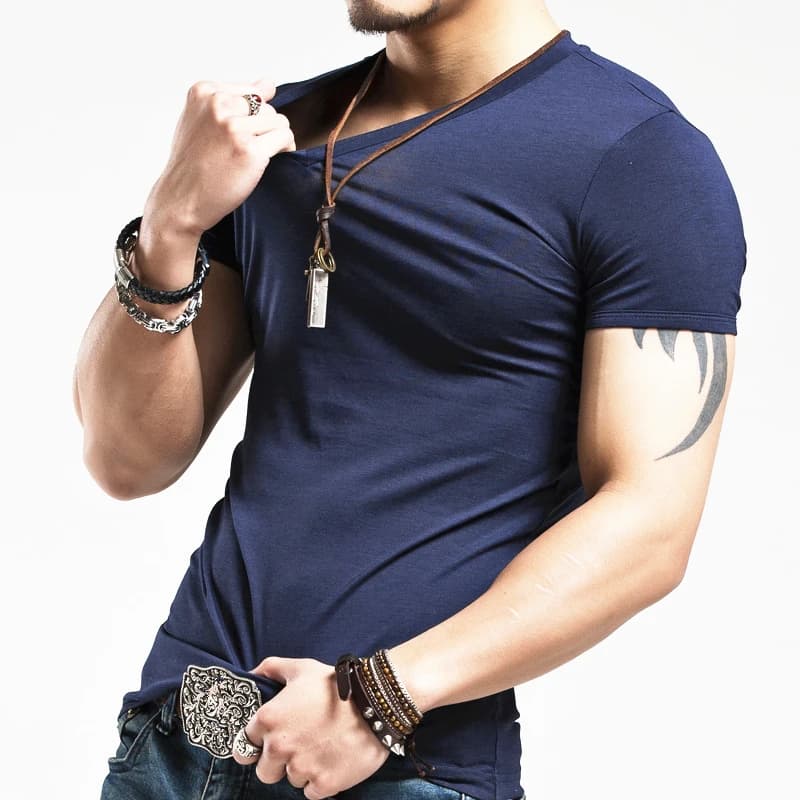 2026 MRMT Brand Clothing 10 colori T-shirt da uomo T-shirt fitness T-shirt da uomo con scollo a V T-shirt da uomo S-5XL