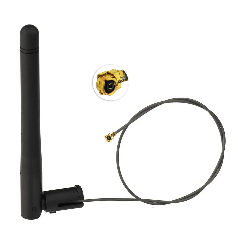 Antenna Superbat 3dbi 2.4GHz Antenna WiFi Omni Booster per modulo wireless Scheda MINI-PCI