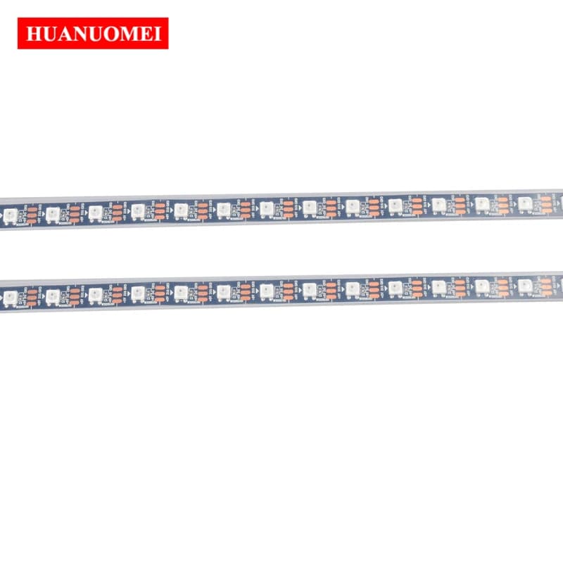 1M 74LED/M indirizzabile SK6812 RGB LED Strip WS2812B 5050 SMD Nastro flessibile TV Pixel Light 5V Digitale Xms Decorazione Lampada a nastro