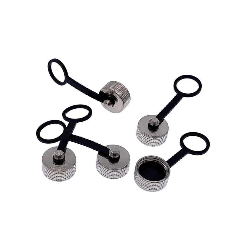 10 PZ GX12 GX16 New Spin Connector Cover Waterproof Powder Metal Carpet Circular Connector Protective Sleeve