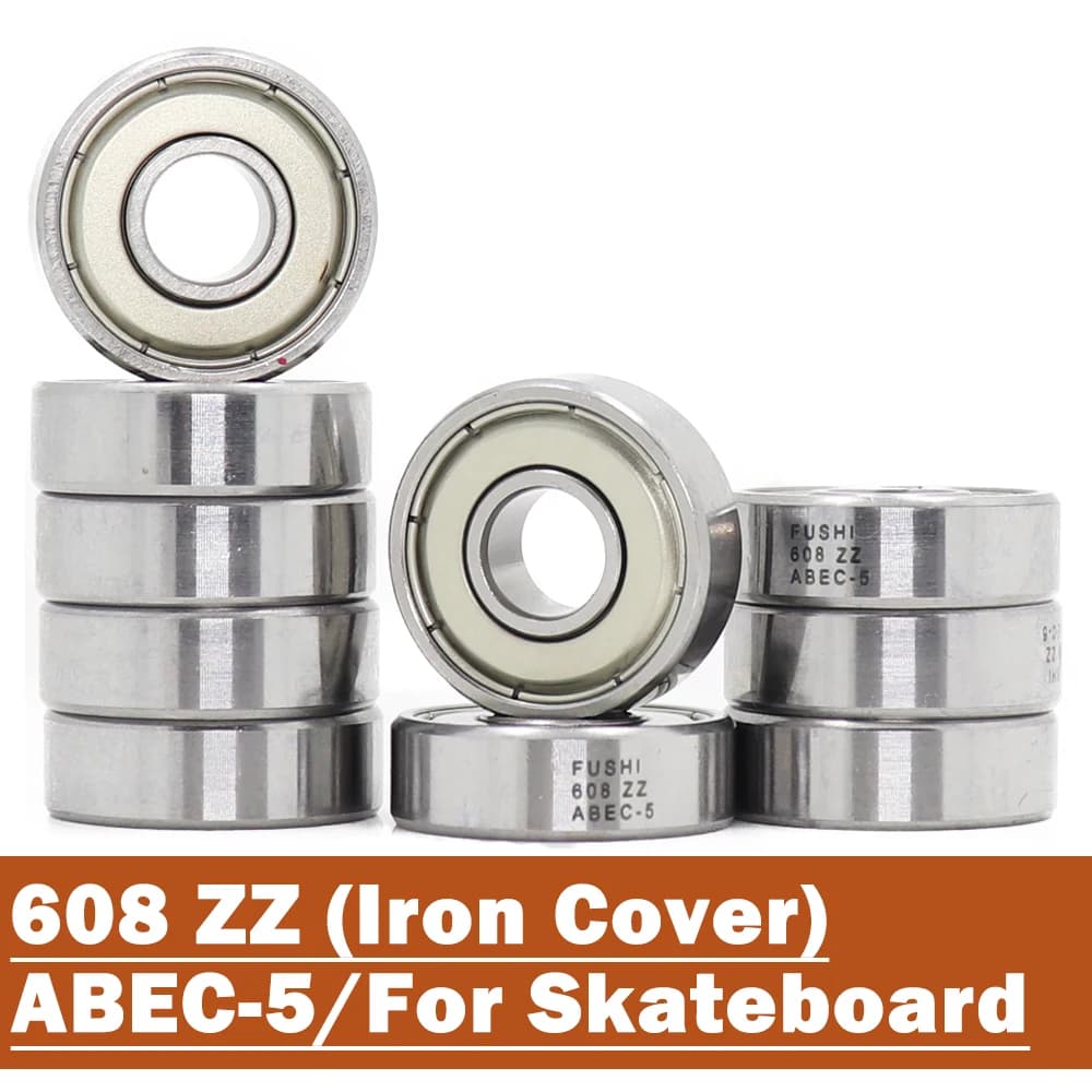 608ZZ cuscinetto 8*22*7mm (10 pezzi) ABEC-5 Skate passeggino miniatura 608 ZZ cuscinetti a sfera 608Z 608 cuscinetto 2Z