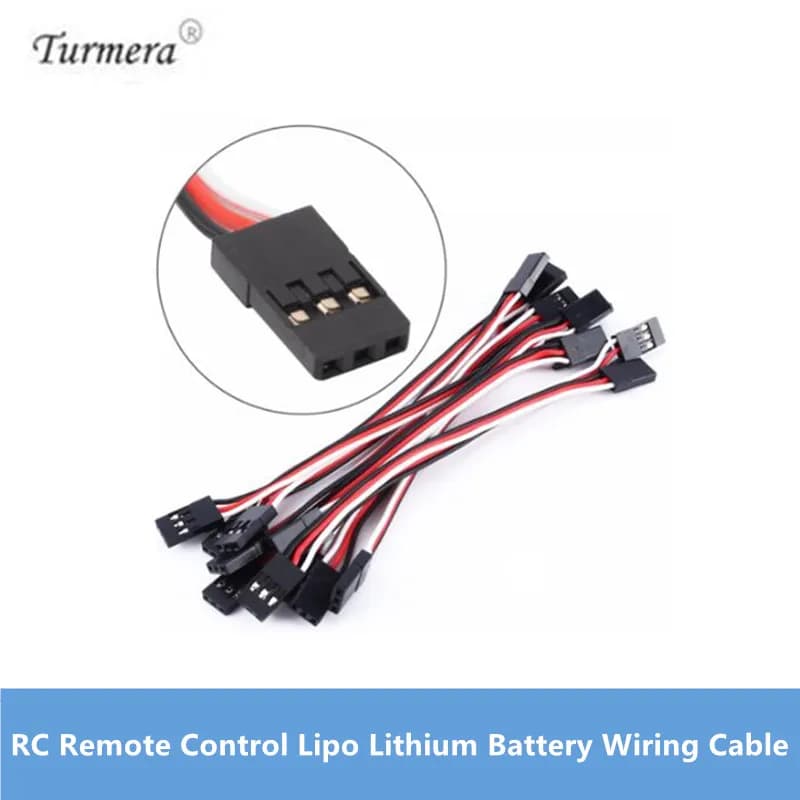 10 pz 200mm 300mm 500mm 600mm Servo Estensione Femmina Cavo di Collegamento Parti RC Estendere La Linea di Filo Per Futaba Quadcopter elicottero