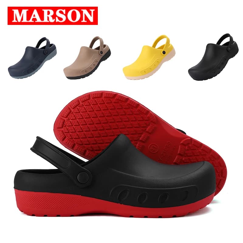 Sandali estivi da uomo per sport da spiaggia all'aperto scarpe Slip-on da uomo pantofole zoccoli traspiranti sandali muli d'acqua Sandalias Hombre