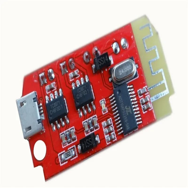 CT14 Mini 4.2 Scheda amplificatore di potenza Bluetooth stereo Modulo audio in classe F da 5 W con altoparlante modificato fai-da-te di ricarica