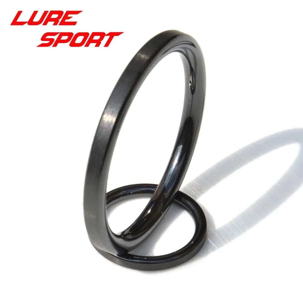 LureSport 2-30 size3-50 LS anello nero anello sottile per asta guida asta costruzione componente riparazione accessorio fai da te