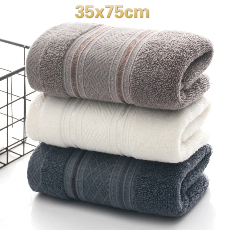 British Style Simple Style Solid Color Plain Pattern Man Cloth For Travel Face Hotel Bathtub Bathrobe Camping Gym Portable Towels for Face