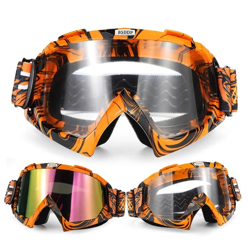 Anti-dust motorcycle glasses Off-road cycling glasses KTM helmets ATV DH MTB Bike glasses cross-parts motocross