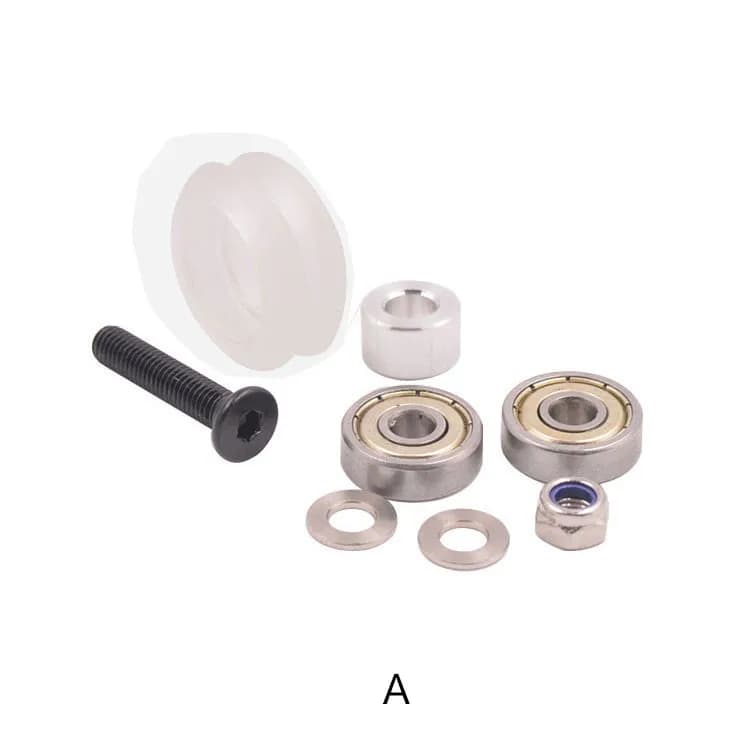 LINK puleggia stampante 3d CNC V 625ZZ invia ruota mobile openbuilds 2020 profilo in alluminio puleggia diametro esterno 23.89mm