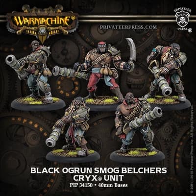Kit modello in resina Avatars of War 28334 Warmachine Smog Belchers Scultura non assemblata per modellisti