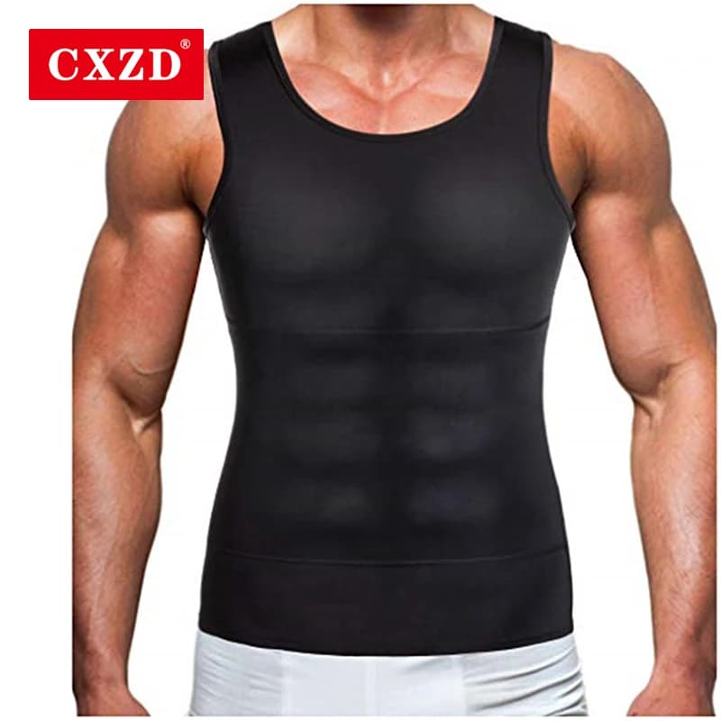 YBFDO Men Shapewear Undershirt dimagrante pancia Shapewear Tummy Control Undershirt Body Shaper vita corsetto canotte intimo
