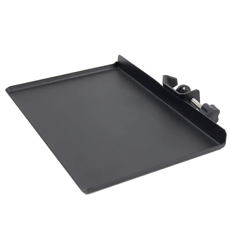 Vassoio per schede audio supporto per microfono dal vivo Clip per telefono supporto per vassoio in metallo supporto per treppiede supporto per Pallet